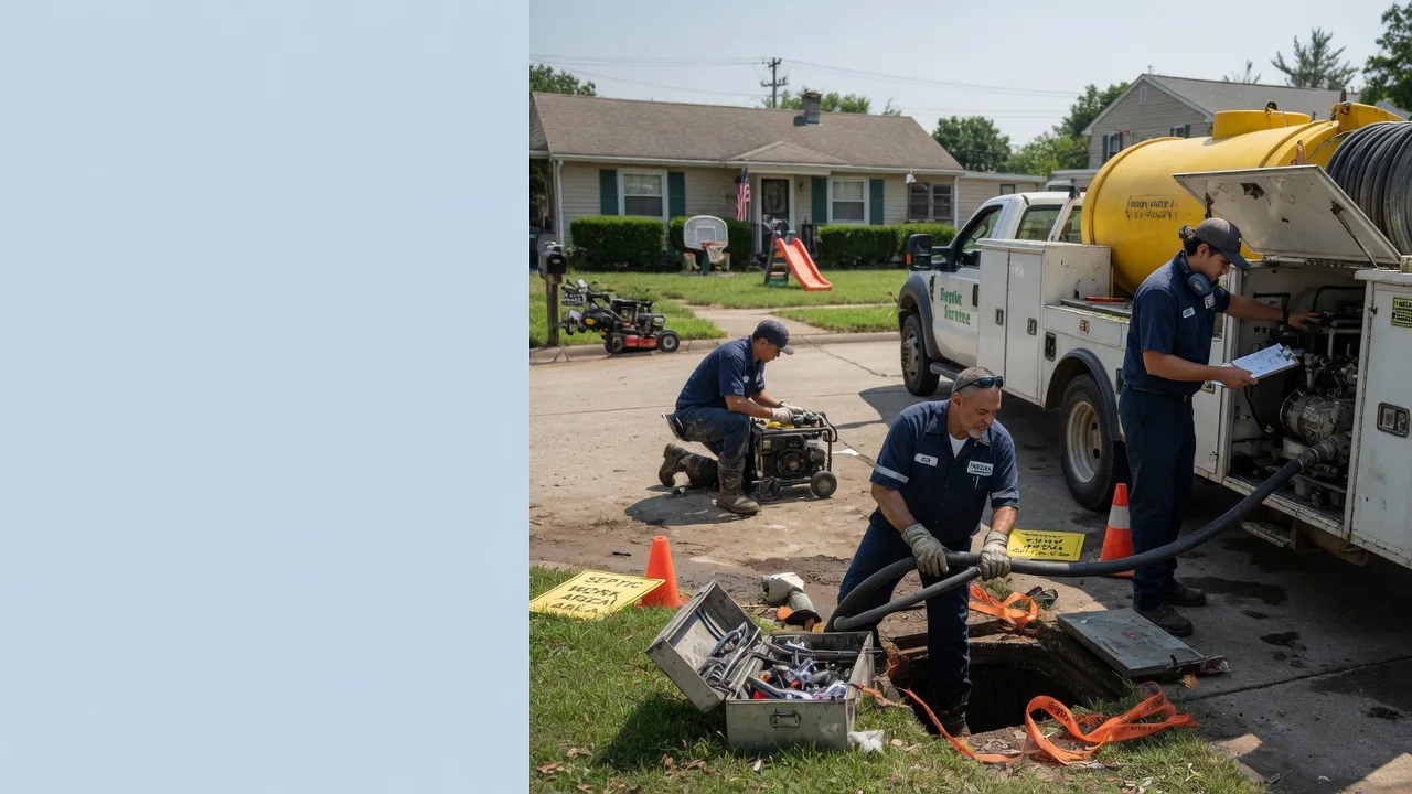Septic Tank Pumping in Sidman, PA near me